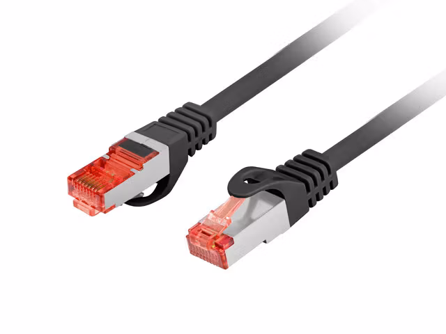 PATCHKABEL CAT.6 S/FTP LSZH CU 10M SVART FLUKE PASSED LANBERG