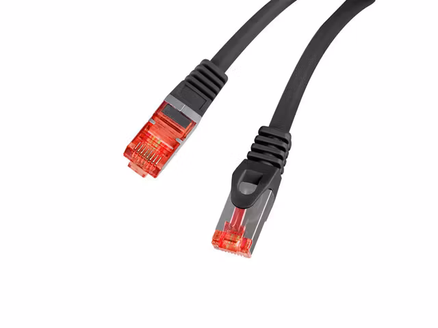 PATCHKABEL CAT.6 S/FTP LSZH CU 10M SVART FLUKE PASSED LANBERG