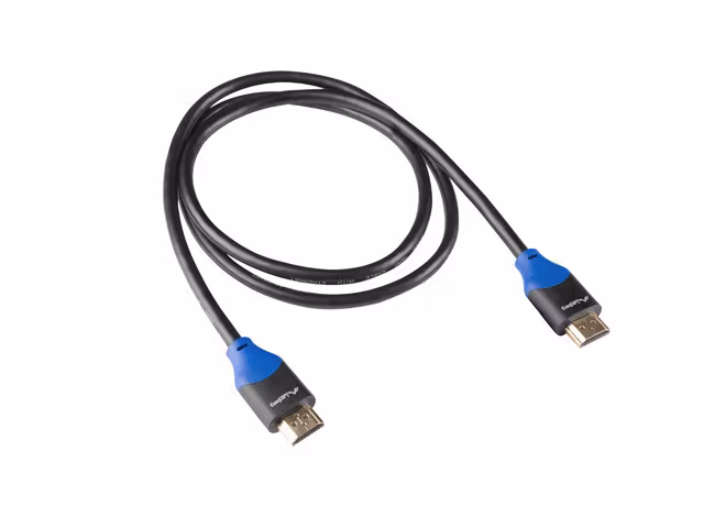 HDMI M/M V2.0 KABEL 1M 4K CU SVART BOX LANBERG