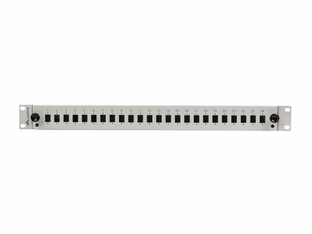 RACKMOUNT 19" 1U FIBER PATCHPANEL LANBERG 24XSC SIMPLEX/24XLC DUPLEX + TILLBEHÖR