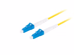 FIBEROPTISK PATCHKABEL SM LC/UPC-LC/UPC SIMPLEX 5M LSZH G657A1 3,0MM GUL LANBERG
