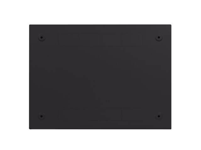 RACKSKÅP 19" VÄGGMONTERAT 4U+3U/540X200 LÅGPROFIL SVART LANBERG (MONTERAT)