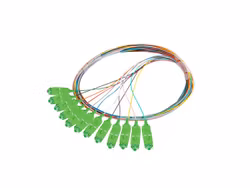 PIGTAIL FIBEROPTISK SM SC/APC EASY STRIP 9/125 G657A1 12X2M FLERFÄRGAD LANBERG