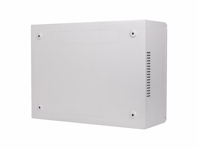 RACKSKÅP 19" VÄGGMONTERAT 4U+3U/540X200 LÅGPROFIL GRÅ LANBERG (MONTERAT)