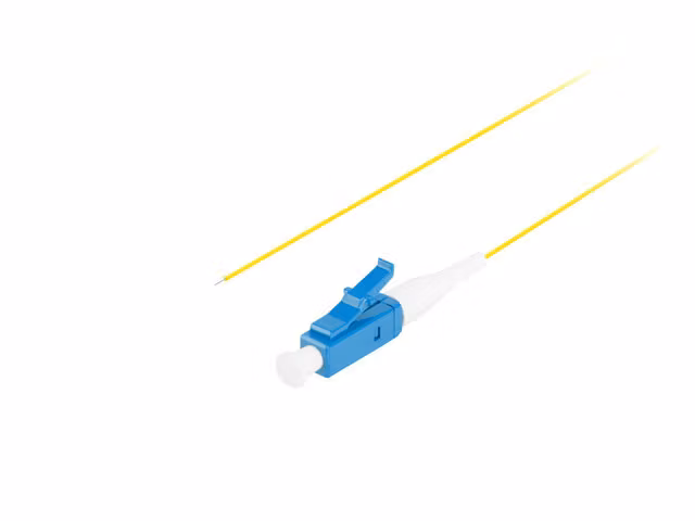 PIGTAIL FIBEROPTISK SM LC/UPC EASY STRIP 9/125 G657A1 2M GUL LANBERG