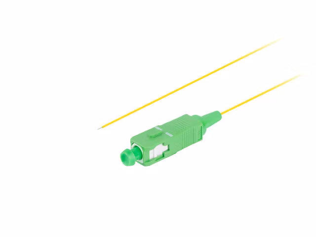 PIGTAIL FIBEROPTISK SM SC/APC EASY STRIP 9/125 G657A1 2M GUL LANBERG