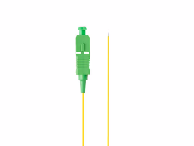 PIGTAIL FIBEROPTISK SM SC/APC EASY STRIP 9/125 G657A1 2M GUL LANBERG