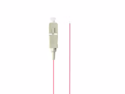 PIGTAIL FIBEROPTISK MM SC/UPC OM4 EASY STRIP 50/125 2M VIOLETT LANBERG