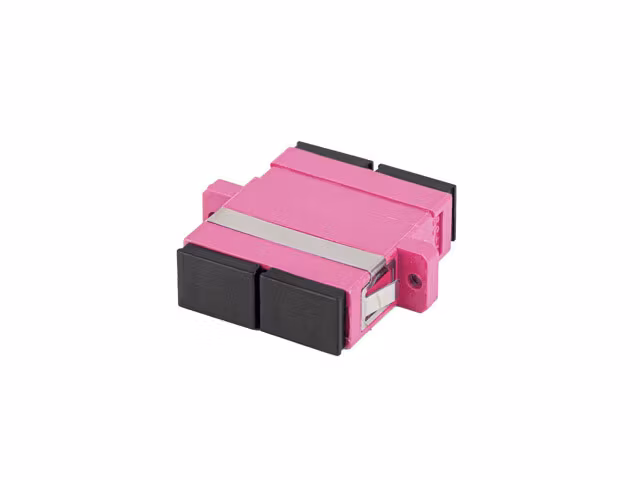 FIBEROPTISK ADAPTER MM SC/UPC DUPLEX OM4 LANBERG