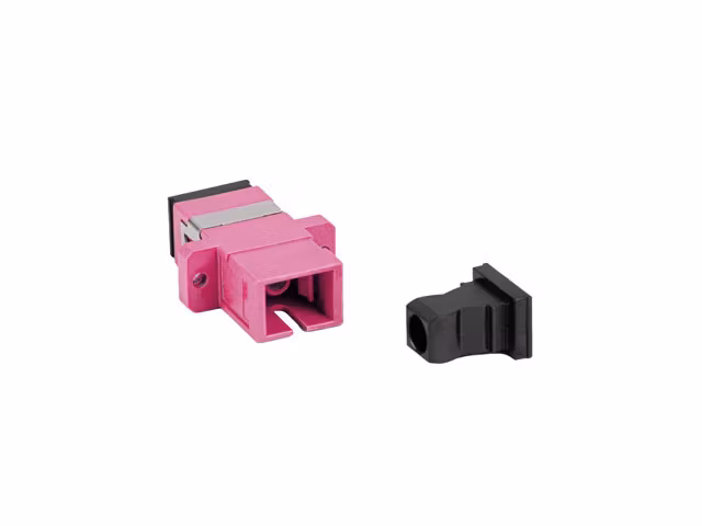 FIBEROPTISK ADAPTER MM SC/UPC SIMPLEX OM4 LANBERG