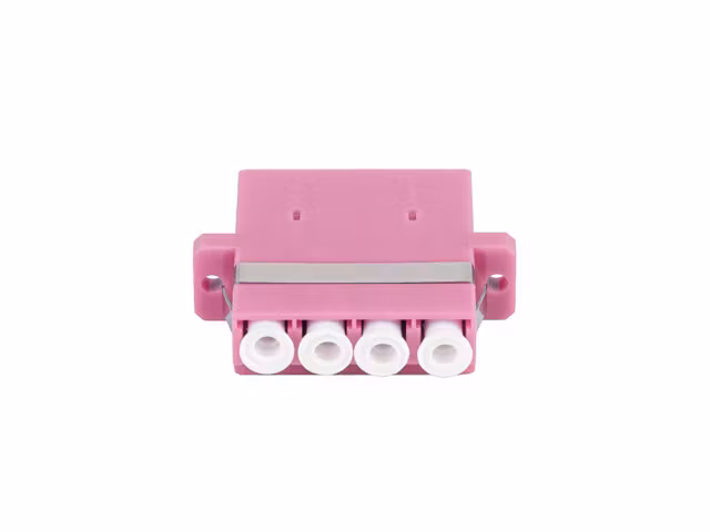 FIBEROPTISK ADAPTER MM LC/UPC QUAD OM4 LANBERG