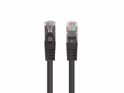 PATCHKABEL CAT.6 FTP 0,25M SVART FLUKE PASSERADE LANBERG 10-PACK