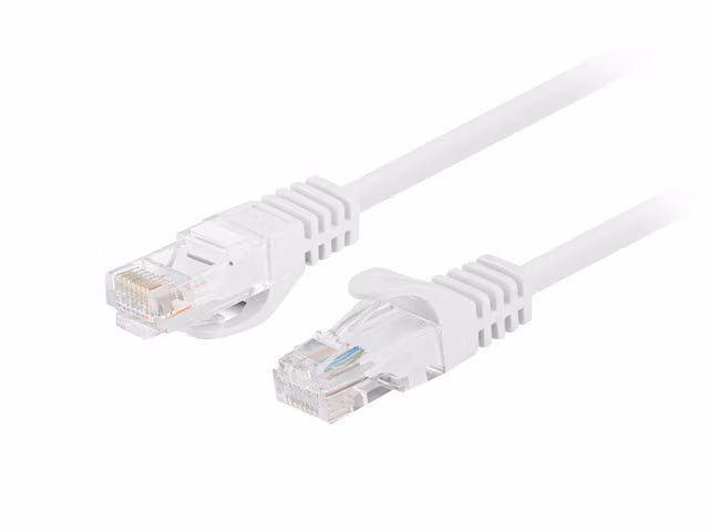 PATCHKABEL CAT.5E UTP 1M VIT FLUKE PASSED LANBERG 10-PACK