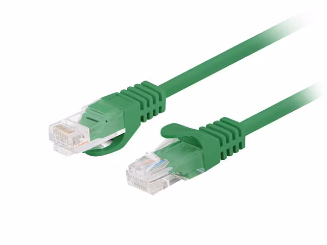 PATCHKABEL CAT.6 UTP 1,5M GRÖN FLUKE PASSED LANBERG 10-PACK