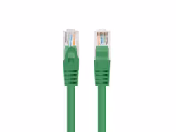 PATCHKABEL CAT.6 UTP 1,5M GRÖN FLUKE PASSED LANBERG 10-PACK