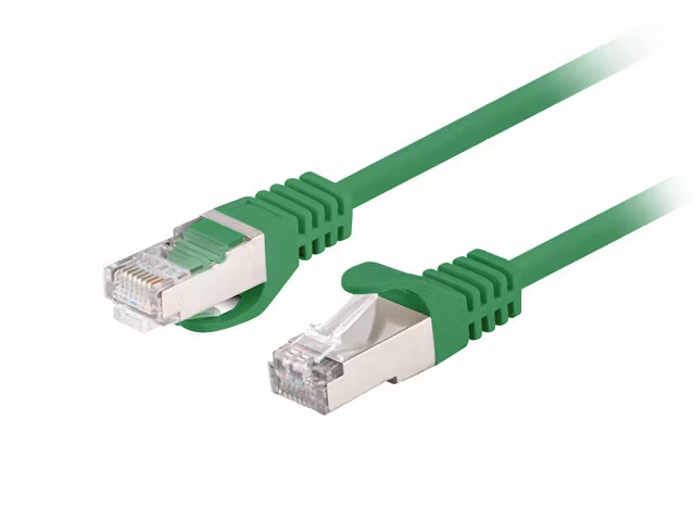 PATCHKABEL CAT.6 FTP 0,5M GRÖN FLUKE PASSED LANBERG 10-PACK