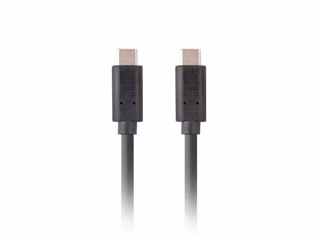 USB-C M/M 3.1 GEN 2 KABEL 1M 10GB/S PD100W SVART LANBERG