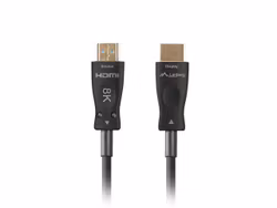 HDMI M/M V2.1 KABEL 20M OPTISK SVART AOC LANBERG