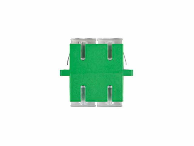 FIBEROPTISK ADAPTER SM SC/APC DUPLEX TRANSPARENT LOCK LANBERG