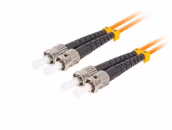 FIBEROPTISK PATCHKABEL MM ST/UPC-ST/UPC DUPLEX 10M LSZH OM2 50/125 3,0MM ORANGE LANBERG