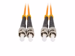 FIBEROPTISK PATCHKABEL MM ST/UPC-ST/UPC DUPLEX 15M LSZH OM2 50/125 3,0MM ORANGE LANBERG