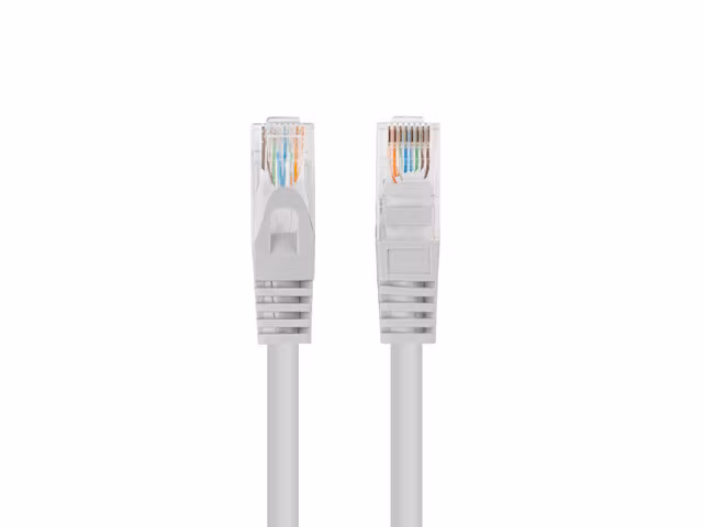 PATCHKABEL CAT.6 UTP 7,5M GRÅ FLUKE GODKÄND LANBERG
