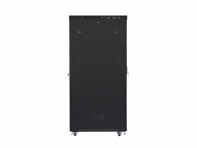 RACKSKÅP 19" FRISTÅENDE 42U/800X1200 (FLAT PACK) MED NÄTDÖRR LCD SVART LANBERG V2