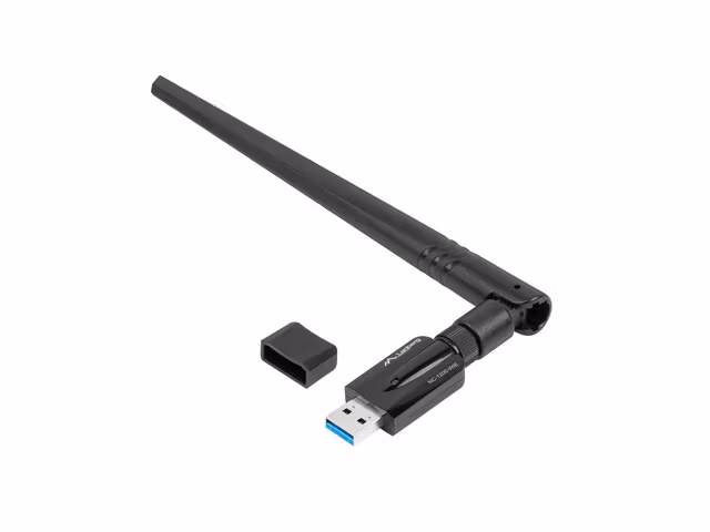 USB-ADAPTER TRÅDLÖST NÄTVERKSKORT LANBERG NC-1200-WIE AC1200 DUAL BAND 1X INTERN + 1X EXTERN ANT