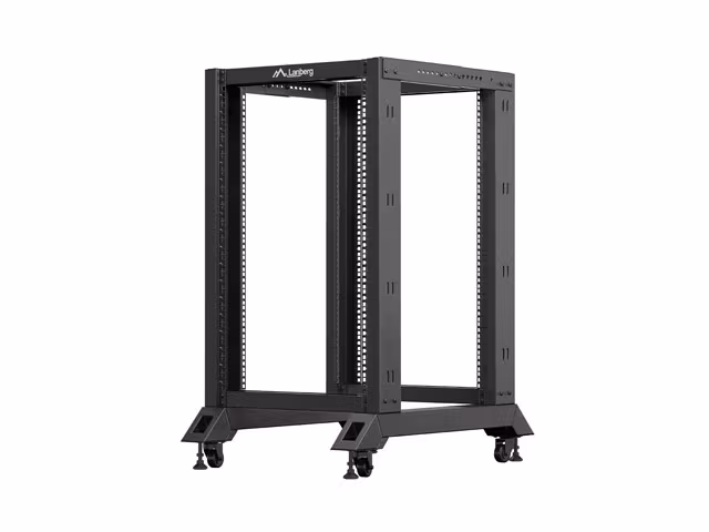 ÖPPET RACK 18U 600X800 SVART LANBERG