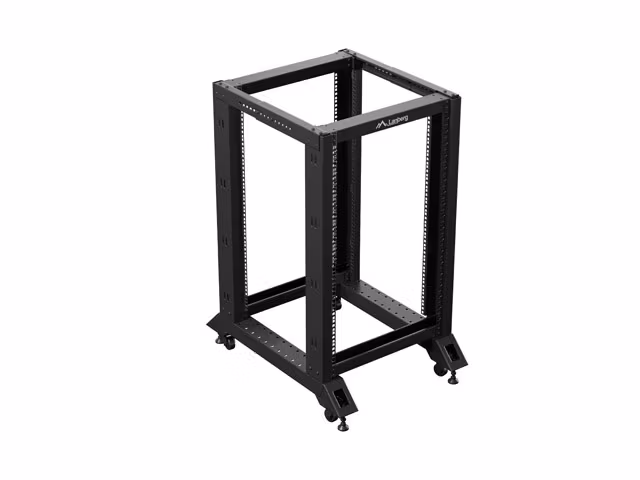 ÖPPET RACK 18U 600X800 SVART LANBERG