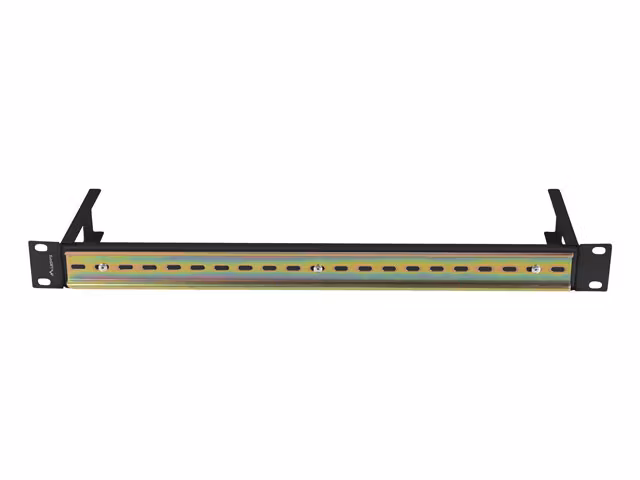 MONTERINGSSKENA DIN TS-35 19" 1U SVART LANBERG