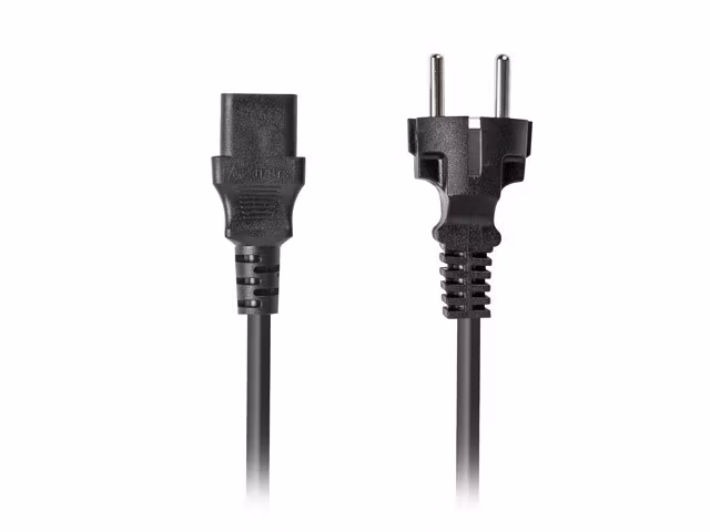 undefinedCEE 7/7->IEC 320 C13 NÄTSLADD 1,8M SVART RAK LANBERGundefined