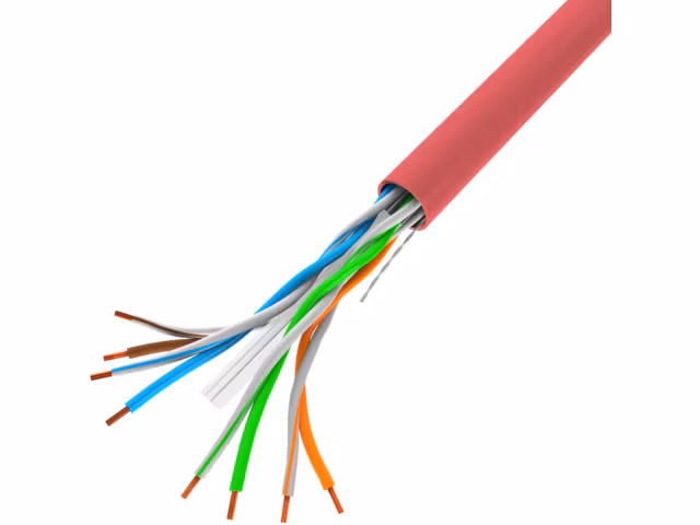 LAN-KABEL 1GB/S 305M SOLID CCA RÖD LANBERG