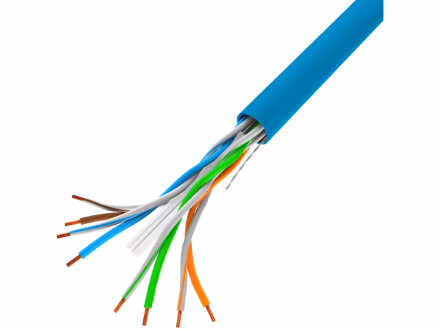 LAN-KABEL 1GB/S 305M SOLID CCA BLÅ LANBERG