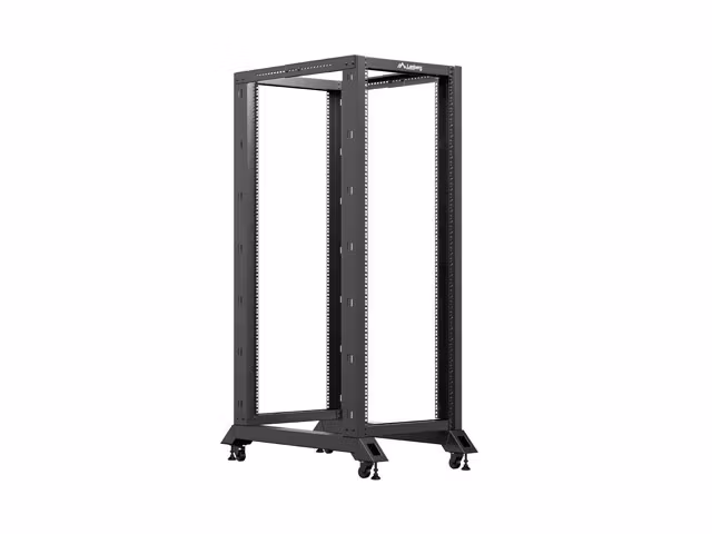 ÖPPET RACK 32U 600X1000 SVART LANBERG