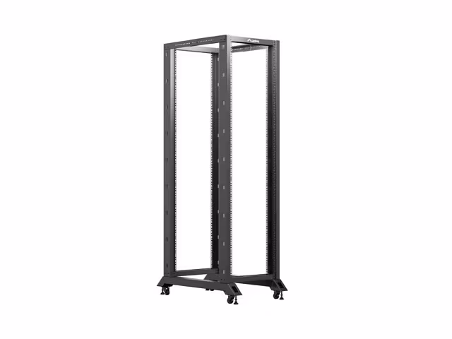ÖPPET RACK 42U 600X1000 SVART LANBERG