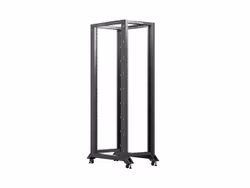 ÖPPET RACK 42U 600X1000 SVART LANBERG