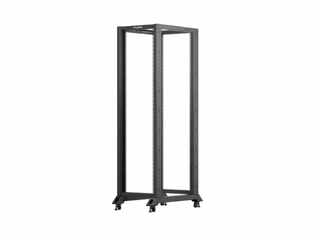 ÖPPET RACK 42U 600X1000 SVART LANBERG