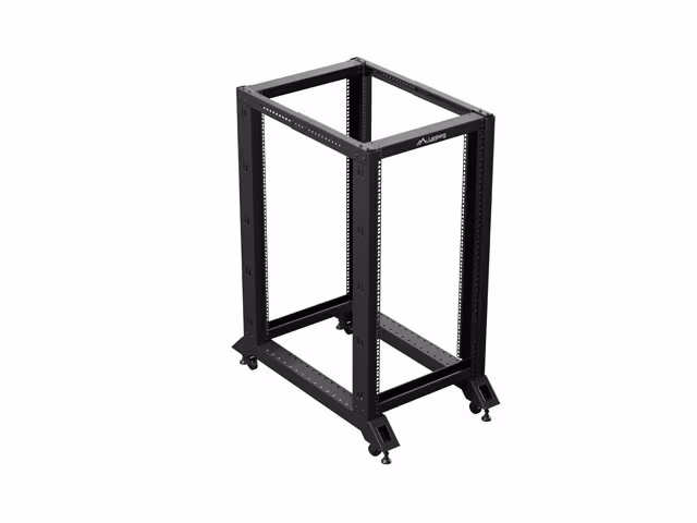 ÖPPET RACK 22U 600X1000 SVART LANBERG