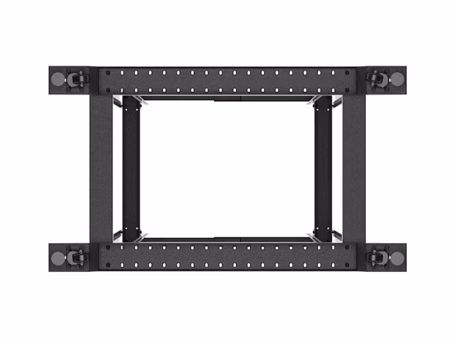 ÖPPET RACK 42U 600X1000 SVART LANBERG