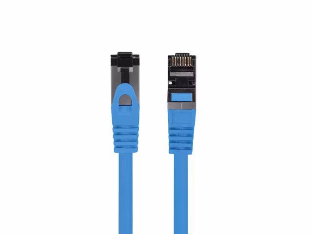 PATCHKABEL CAT.8.1 S/FTP LSZH CU 1M BLÅ FLUKE PASSERADE LANBERG