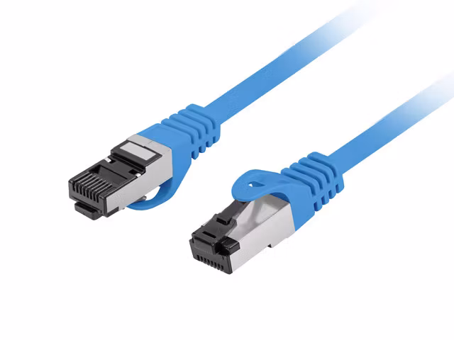 PATCHKABEL CAT.8.1 S/FTP LSZH CU 5M BLÅ FLUKE PASSERADE LANBERG