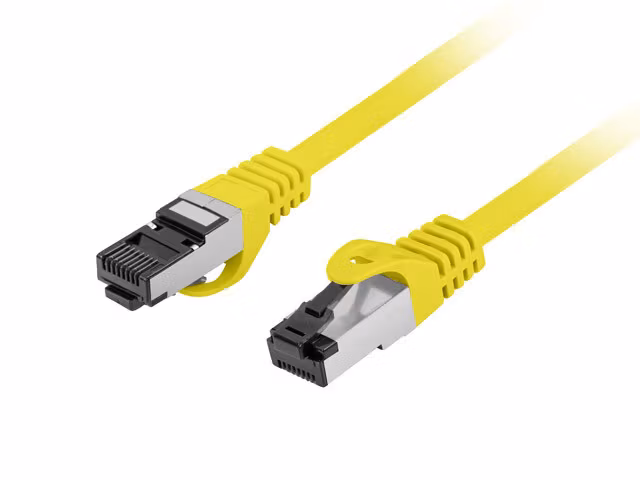 PATCHKABEL CAT.8.1 S/FTP LSZH CU 1M GUL FLUKE PASSED LANBERG