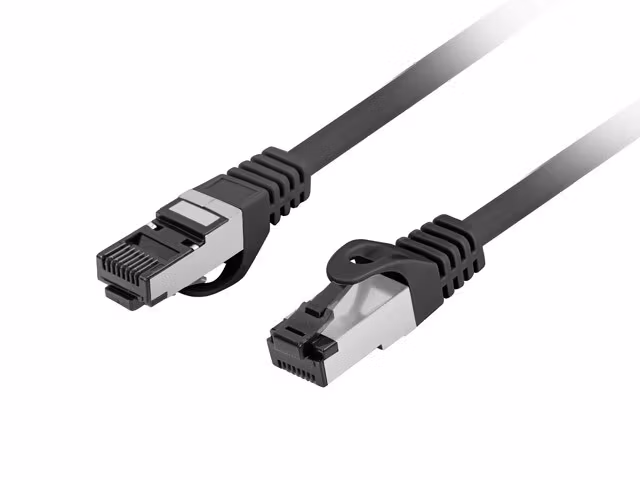 PATCHKABEL CAT.8.1 S/FTP LSZH CU 3M SVART FLUKE PASSERADE LANBERG