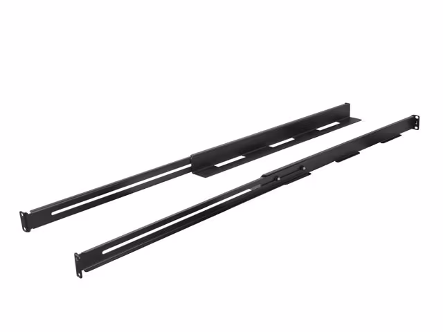 RACKMONTERAD SKENSATS 19" LANBERG GLIDANDE 650-1090MM SVART