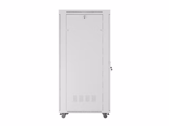 RACKSKÅP 19" FRISTÅENDE 42U/800X1000 (FLAT PACK) MED GLASDÖRR LCD GRÅ LANBERG V2