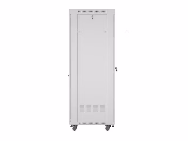 RACKSKÅP 19" FRISTÅENDE 42U/600X800 (FLAT PACK) MED GLASDÖRR LCD GRÅ LANBERG V2