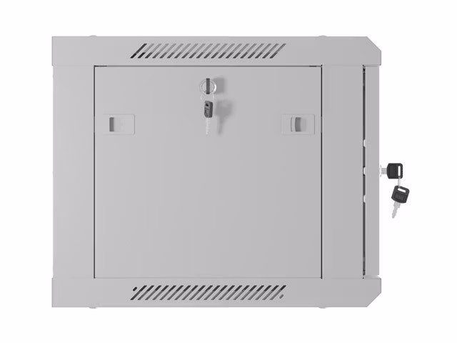 INSTALLATIONSRACK 19" 6U 600X450 GRÅ PERFORERAD DÖRR LANBERG (FLAT PACK)