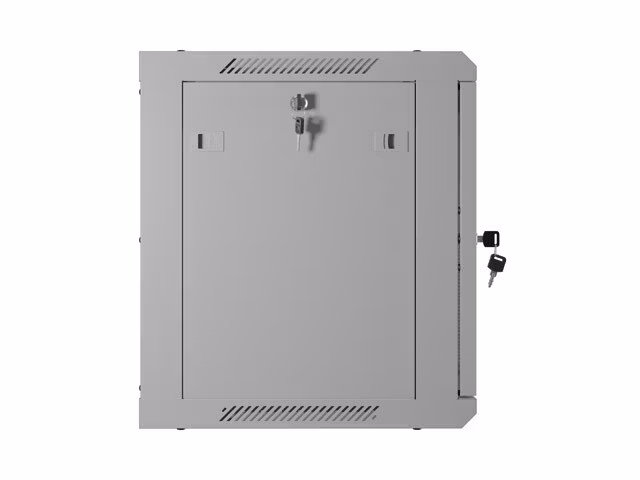 INSTALLATIONSRACK 19" 9U 600X450 GRÅ PERFORERAD DÖRR LANBERG (FLAT PACK)