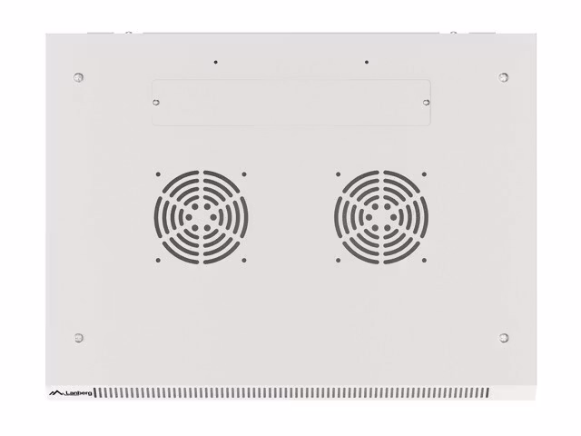 RACKSKÅP 19" VÄGGMONTERAT 4U/600X450 (FLAT PACK) V2 GRÅ LANBERG